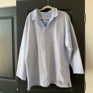 Sloppy Joe Collar 02 Sweatshirt Powder Blue